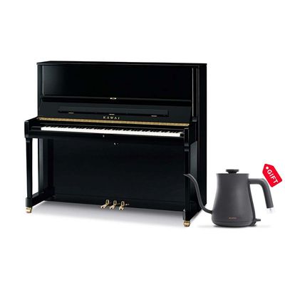 KAWAI K Series Upright Piano (สี Ebony Polish) รุ่น K-500 M/PEP
